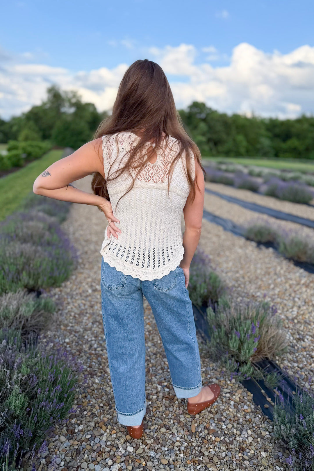 Lavender Lane Sweater