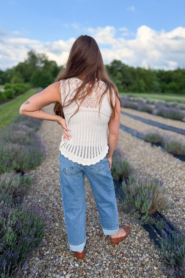 Lavender Lane Sweater