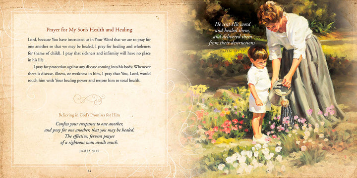 Prayers & Promises For My Little Boy Book