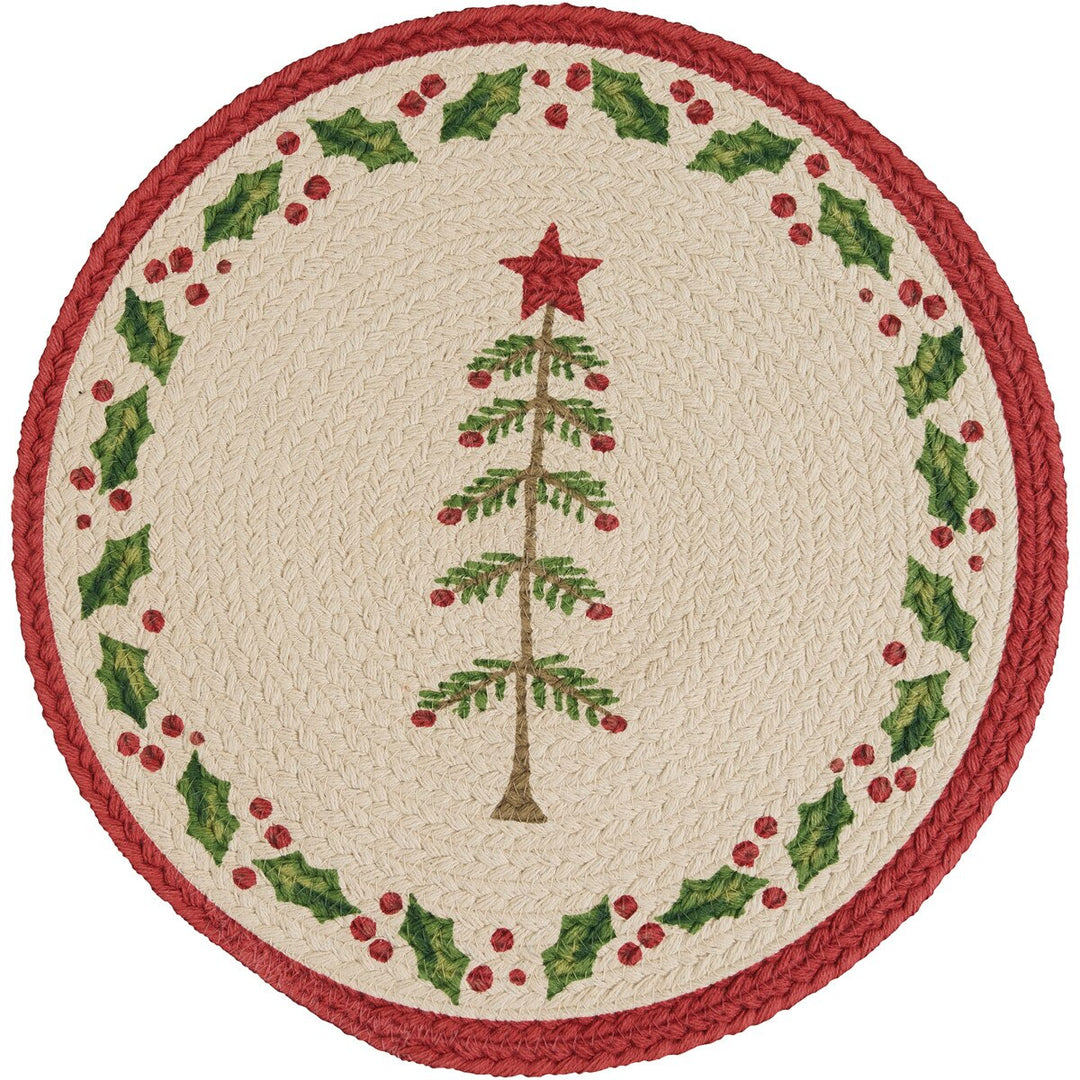 Feather Tree Braided Placemat