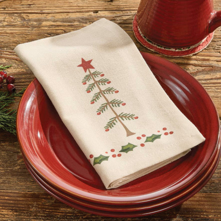 Feather Tree Napkin
