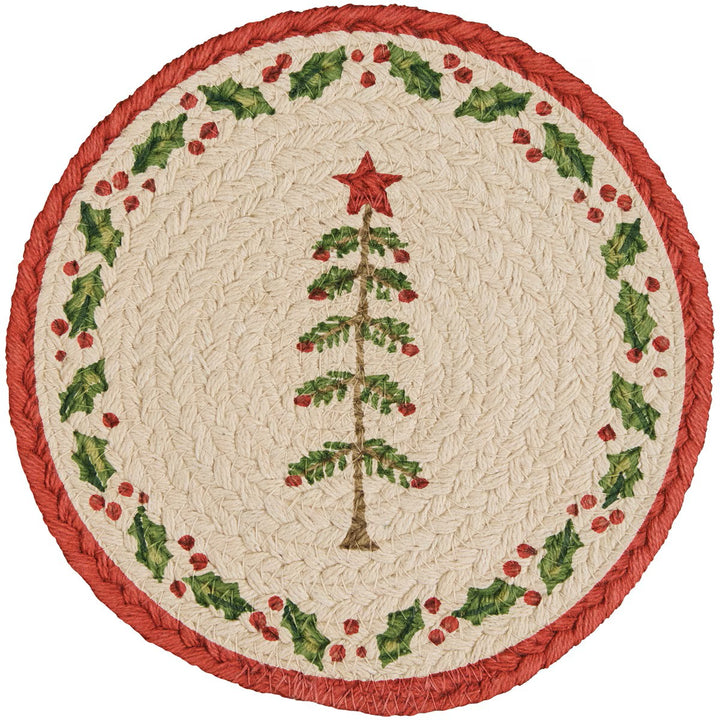Feather Tree Braided Trivet