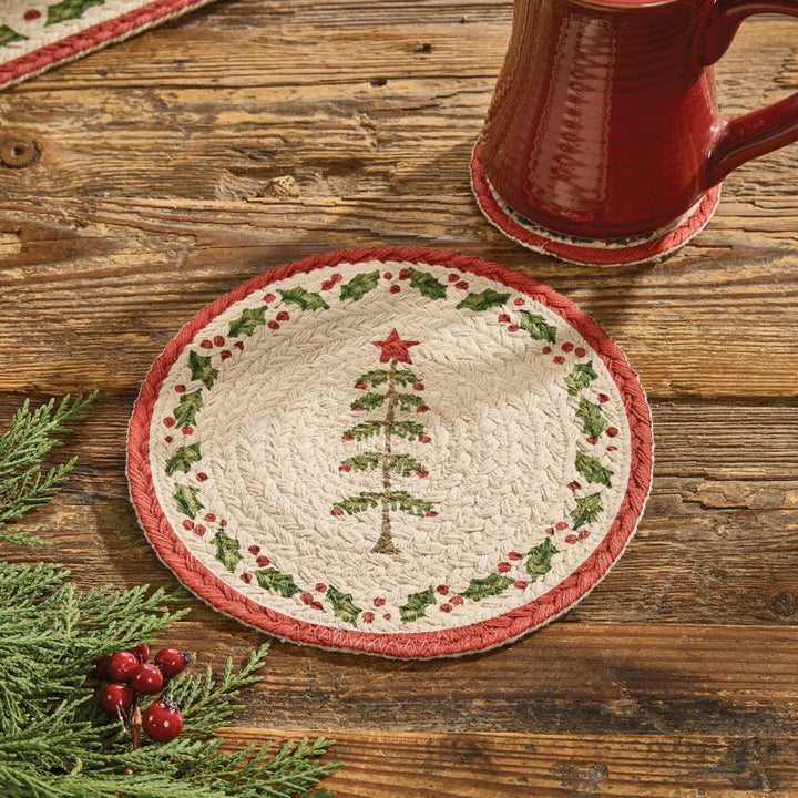 Feather Tree Braided Trivet