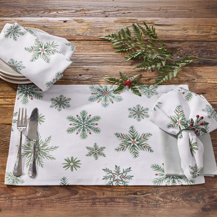 Holiday Snowfall Placemat