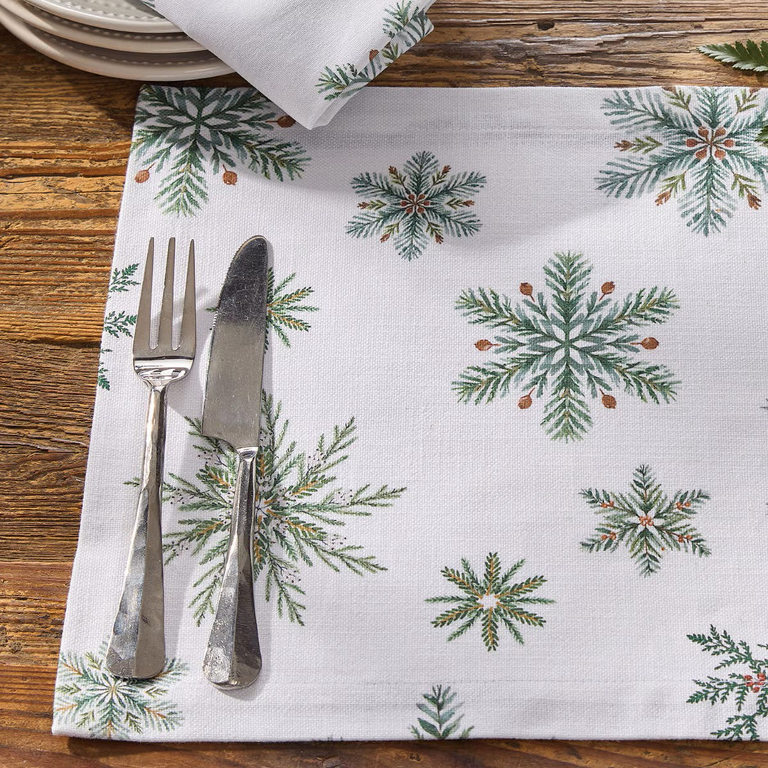 Holiday Snowfall Placemat