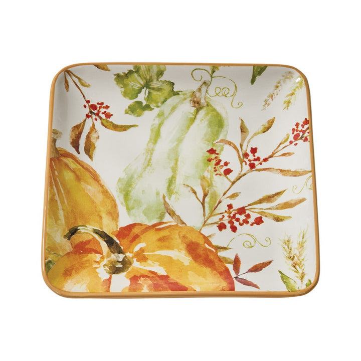 Fall Time Festival Salad Plate