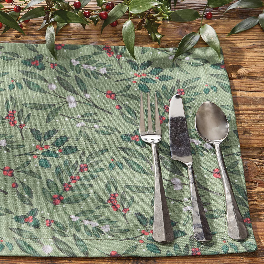 Under the Mistletoe Placemat