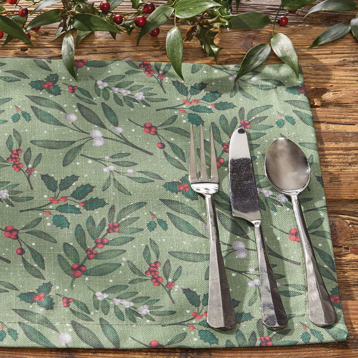 Under the Mistletoe Placemat