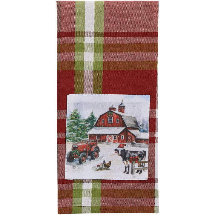 Happy Holidays Dishtowel
