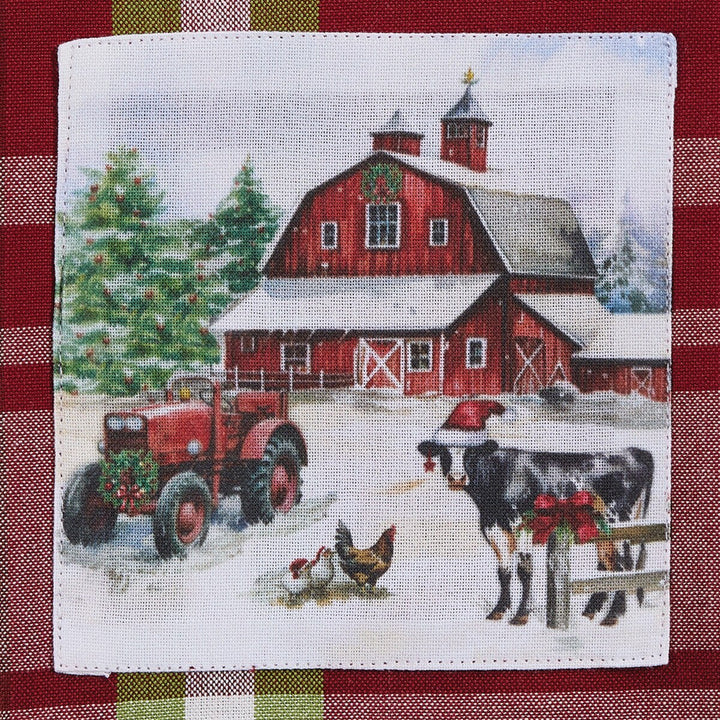 Happy Holidays Dishtowel