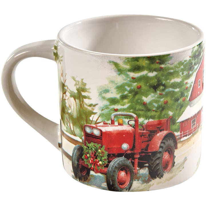 Christmas At The Farm Mug
