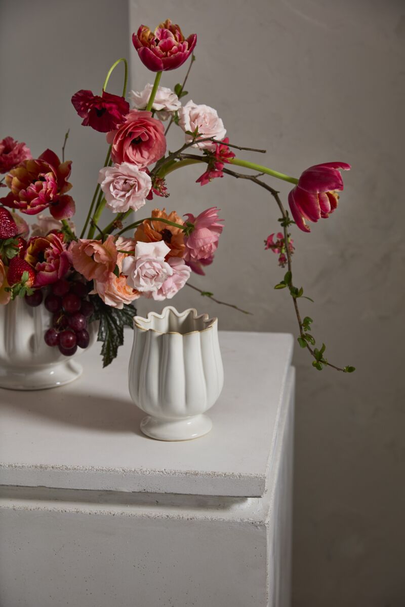 White Tulipa Vase