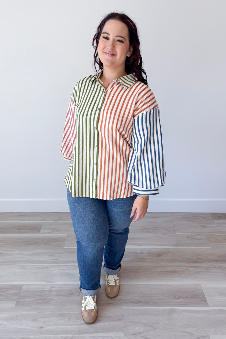 Meadow Daydream Top Curvy