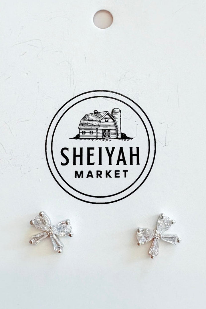 Bow Stud Earrings