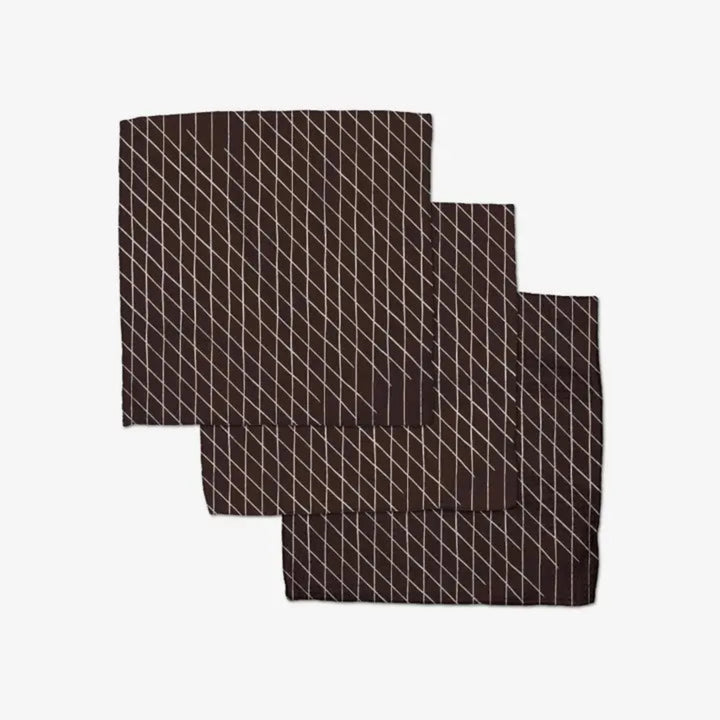 Geometry Scorched Score Dishcloth Set