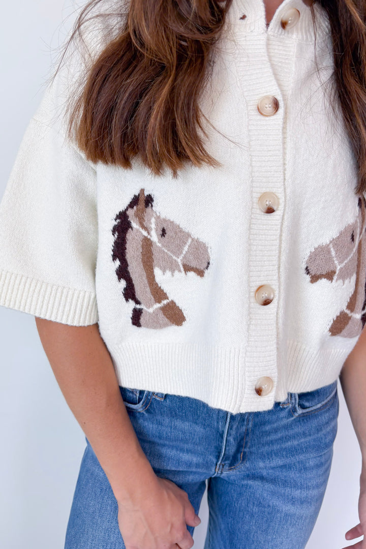 Off to the Races Sweater