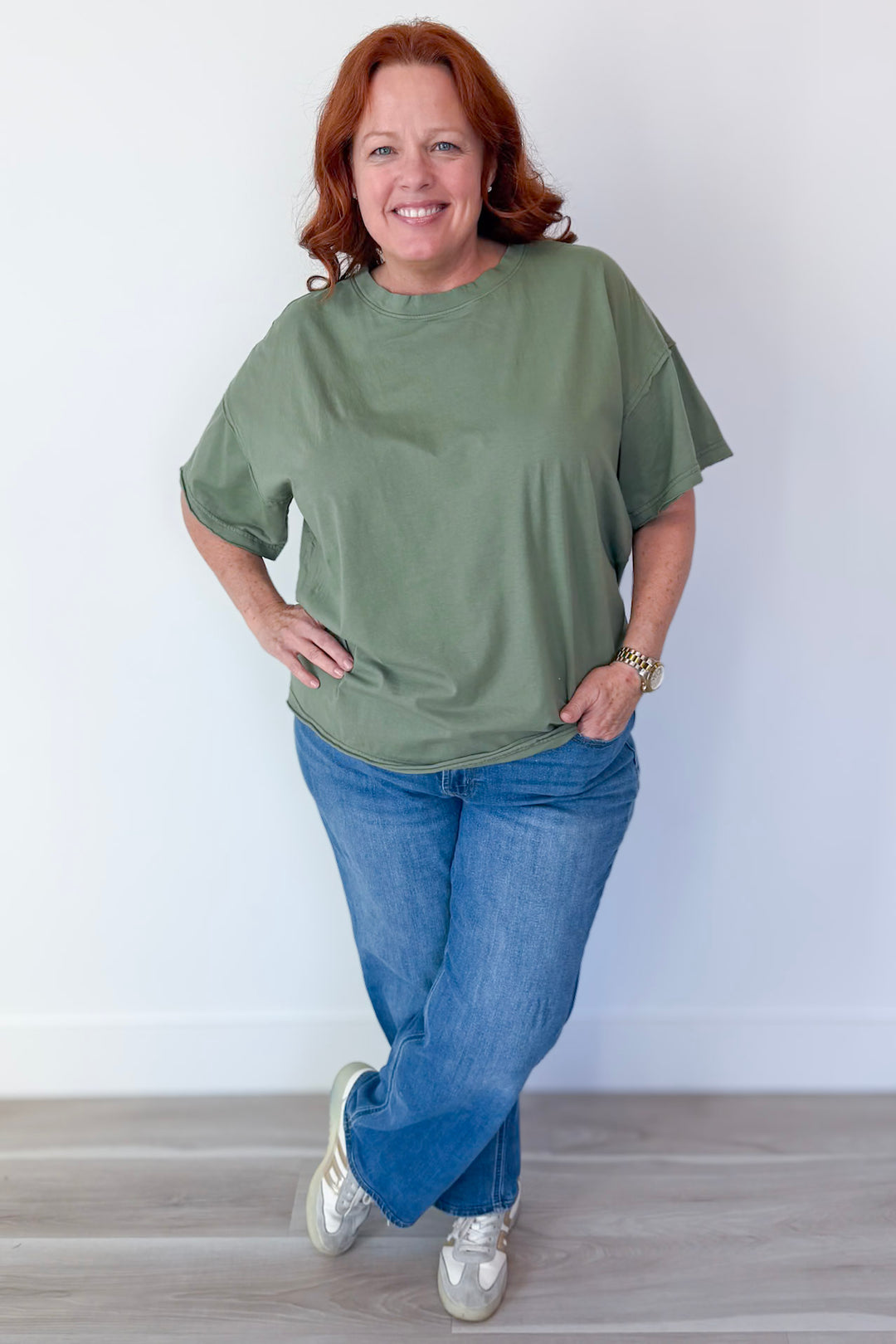 Saturday Afternoons Top Curvy