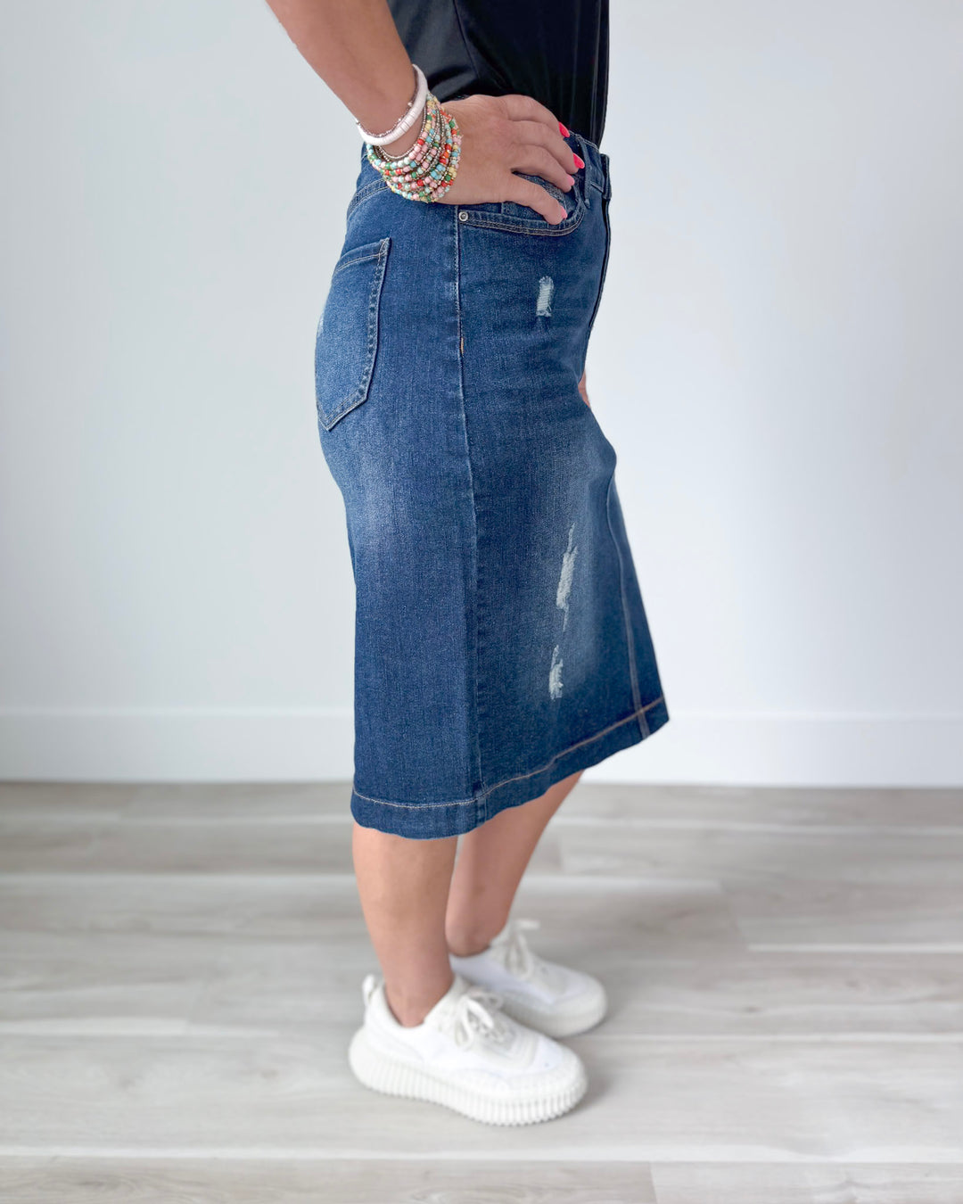 The Indie Denim Skirt