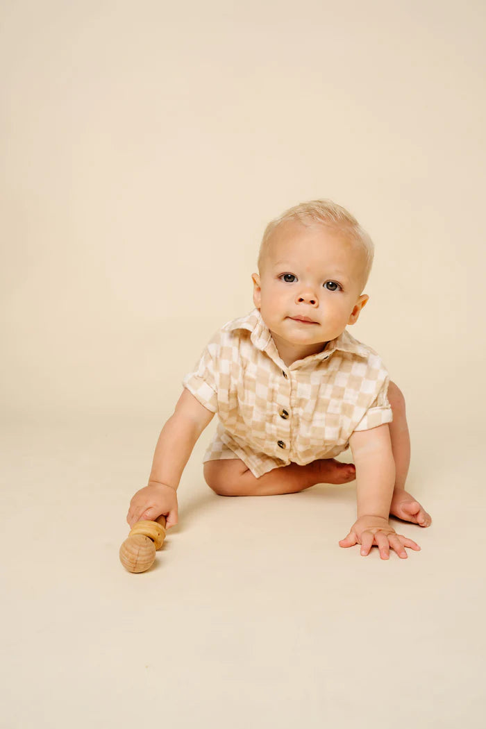 Austin Cloud Muslin Shirt & Short Set