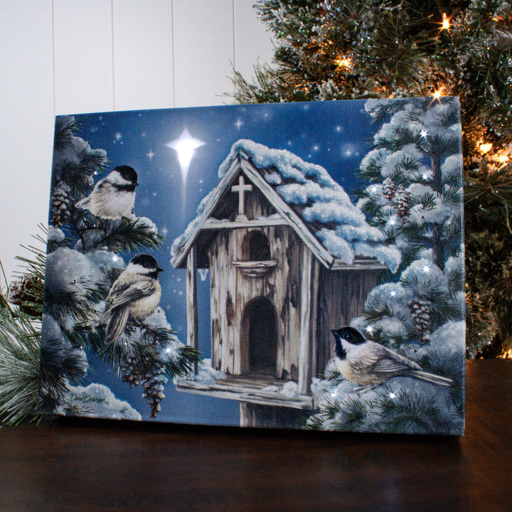 The Gift of Peace Mini Lighted Canvas