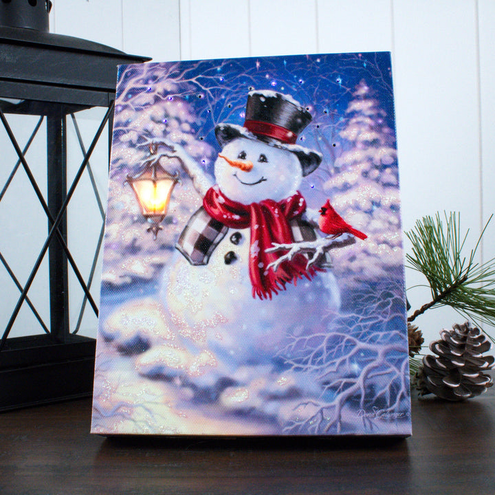 Winter Magic Lighted Canvas