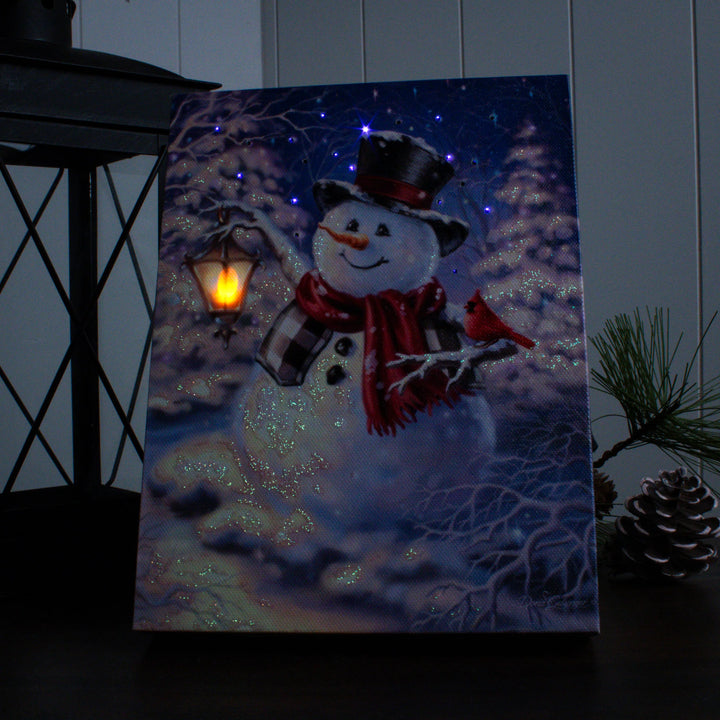 Winter Magic Lighted Canvas