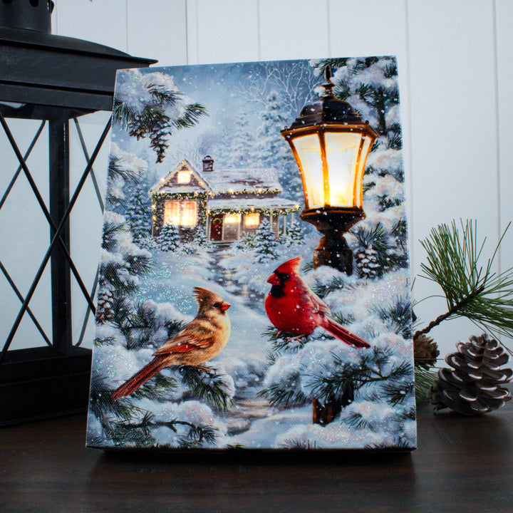 All is Calm Lighted Canvas