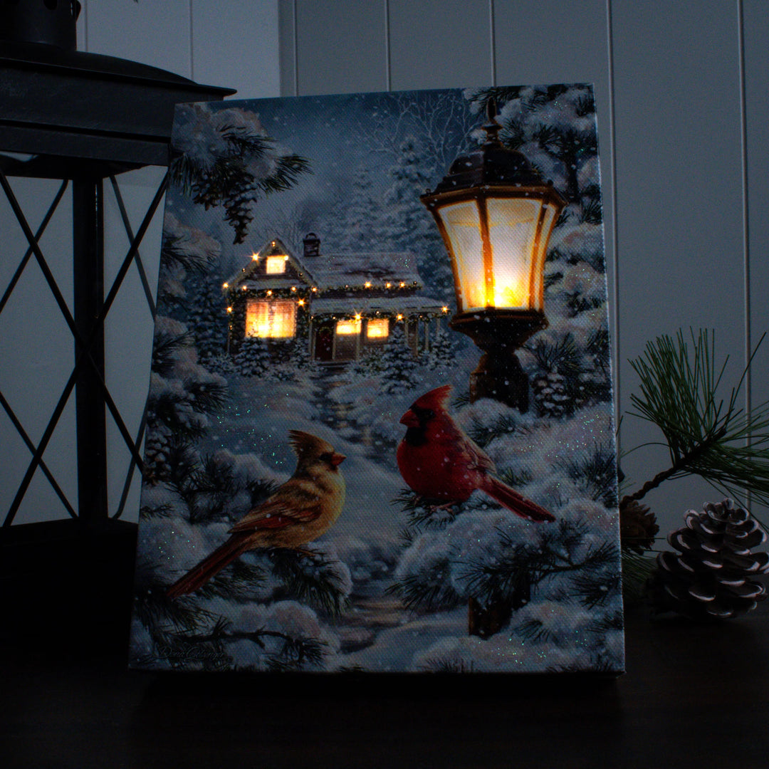 All is Calm Lighted Canvas