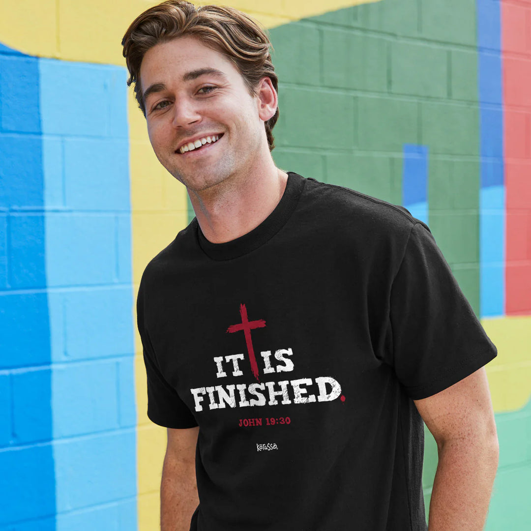 It Is Finished Cross Tee