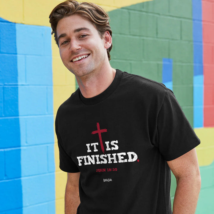 It Is Finished Cross Tee