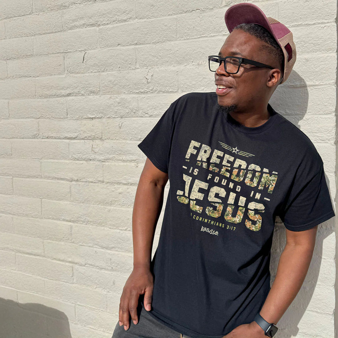 Freedom Is Found In Jesus Tee