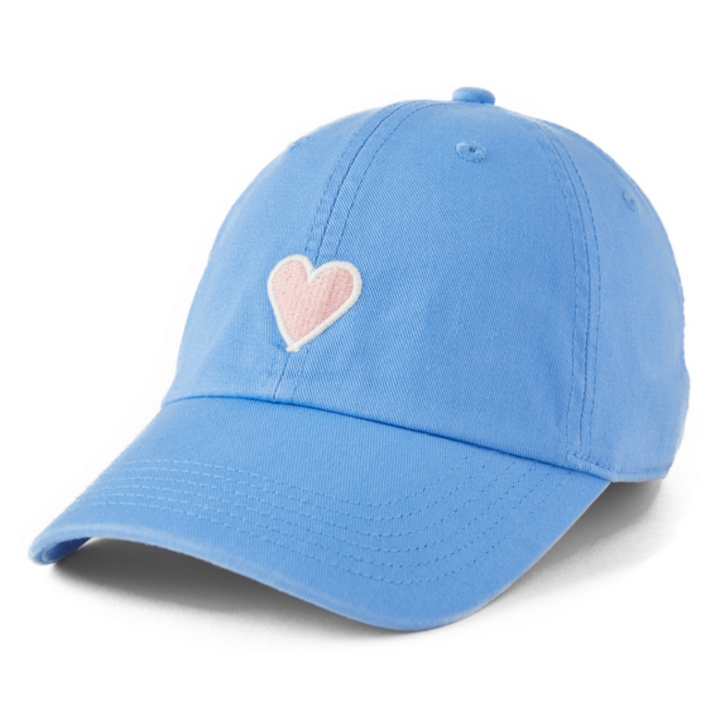 Life Is Good Pink Heart Chill Cap