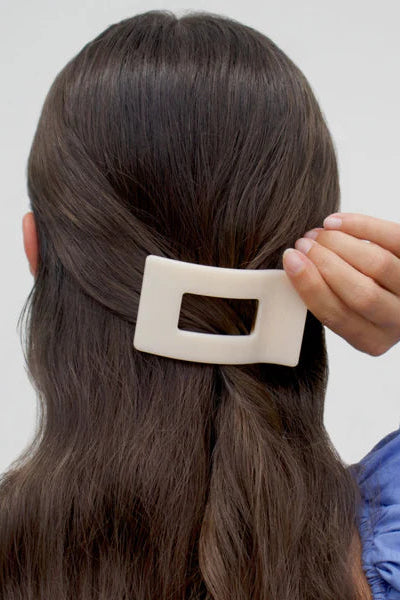 Teleties Small Flat Rectangle Clip