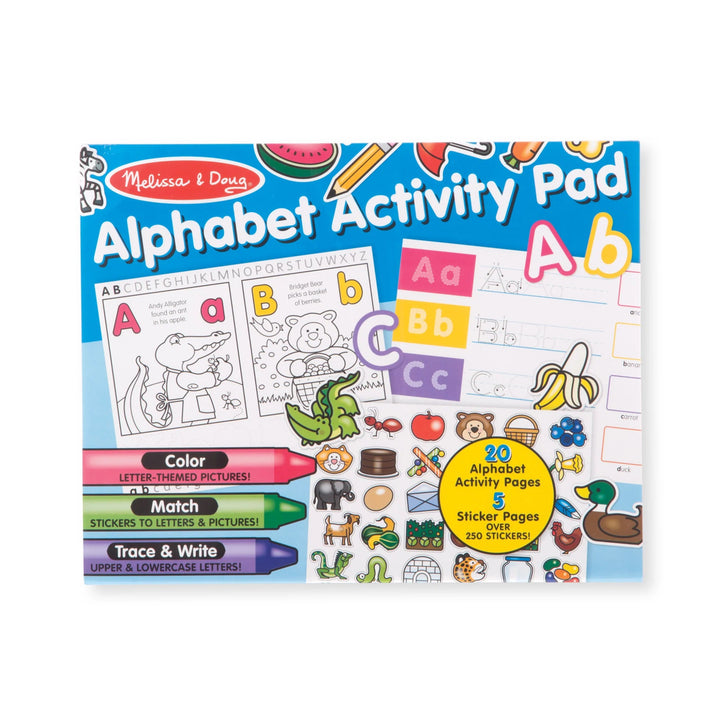 Alphabet Activity & Sticker Pad