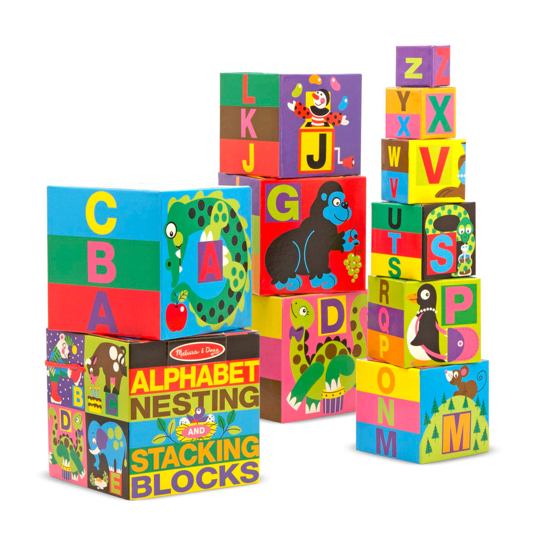Alphabet Nesting & Stacking Blocks