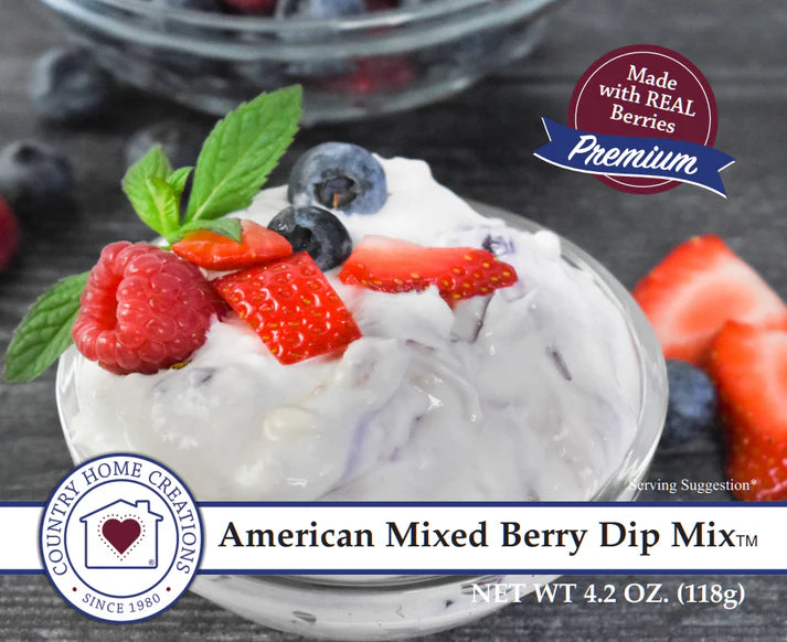 American Mixed Berry Dip Mix