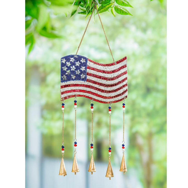 American Flag Bell Chime