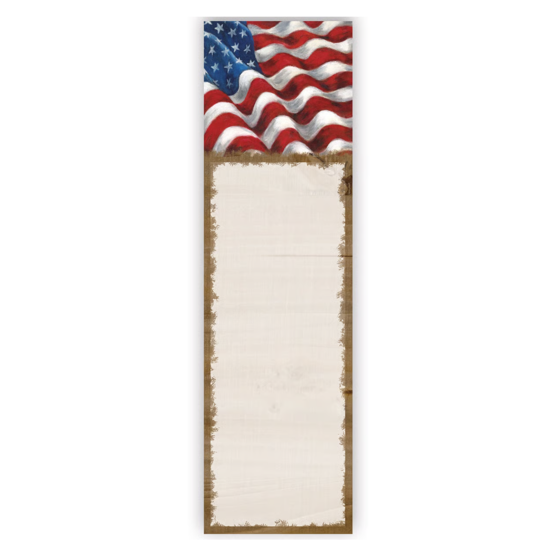 American Flag Notepad 