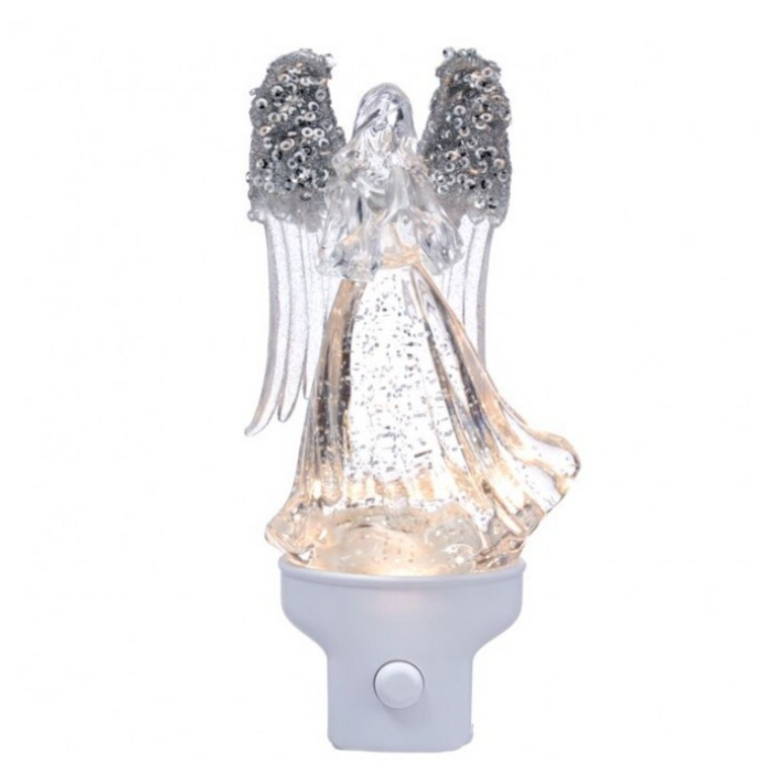 Angel Waterglobe Night Light 