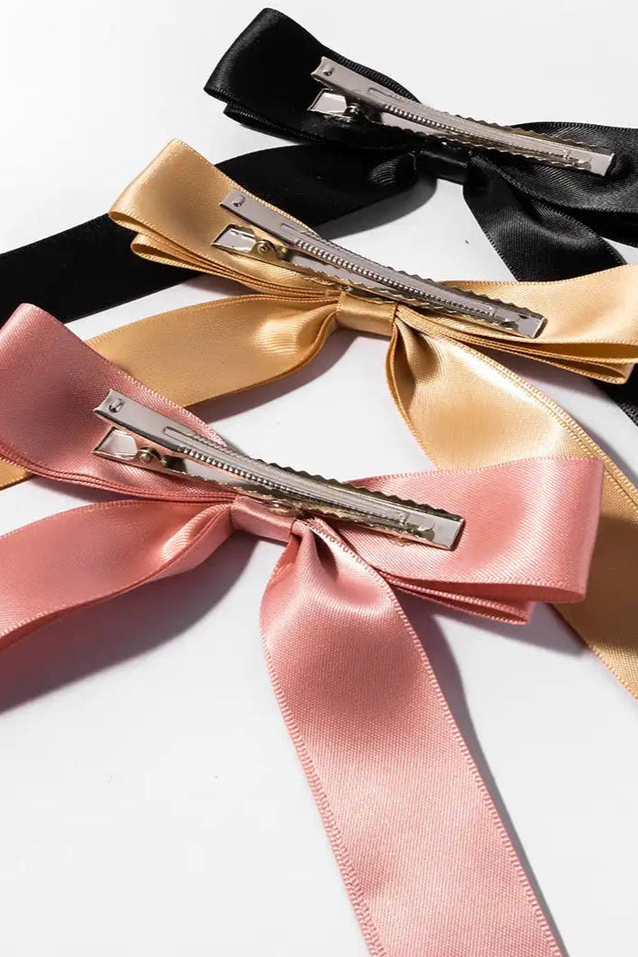 Ribbon Barrette Set