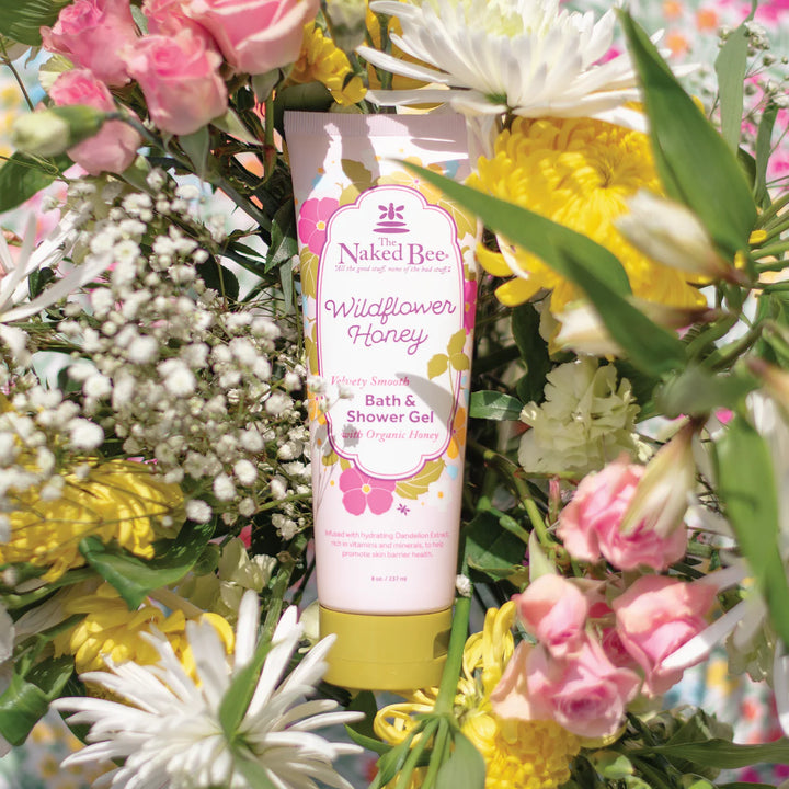 Naked Bee Wildflower Honey Bath & Shower Gel