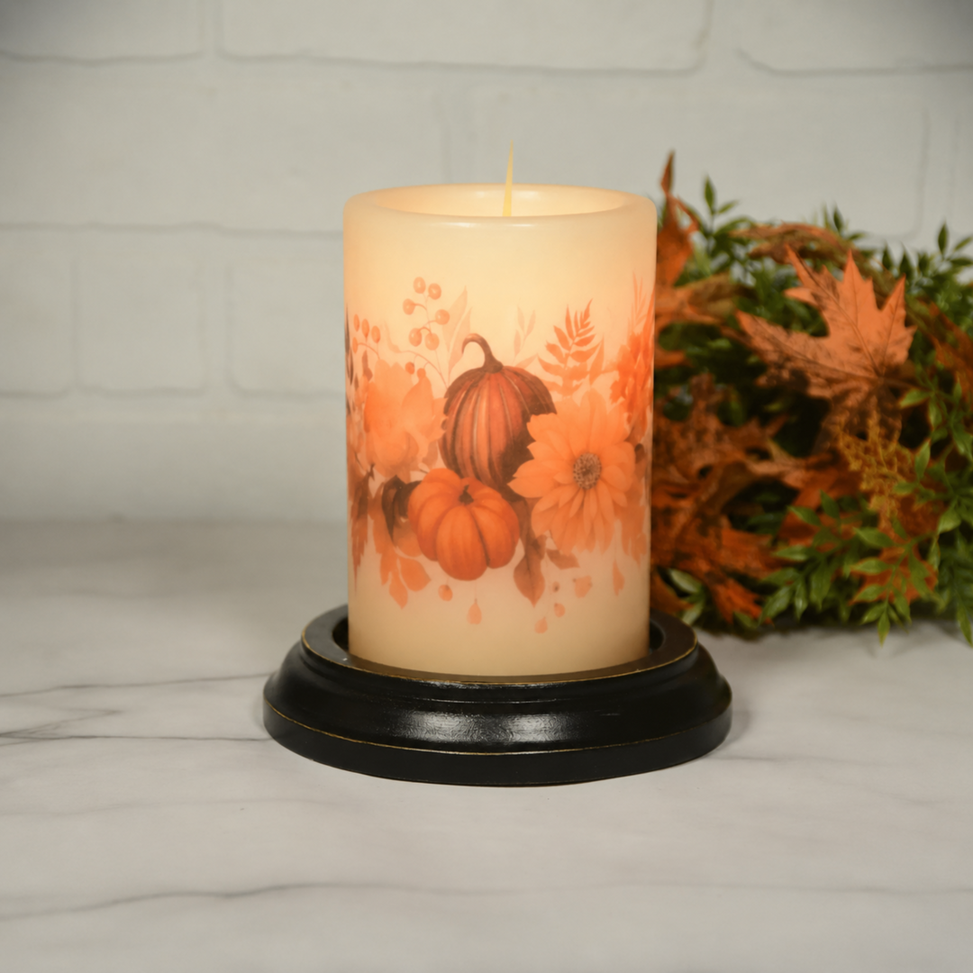 Autumn Wax Candle Sleeve