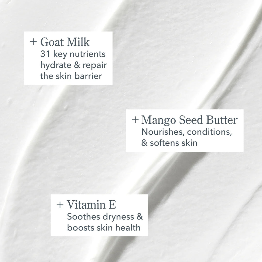 Juicy Peachy Lychee Goat Milk Whipped Body Cream