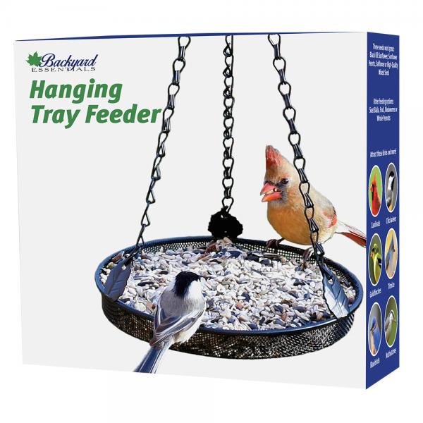 Metal Hanging Tray Feeder