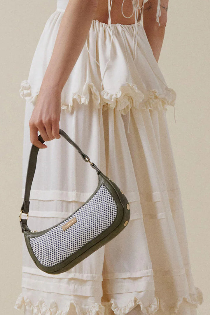 Hammitt Becker Sml - Meadow Weave/Gold