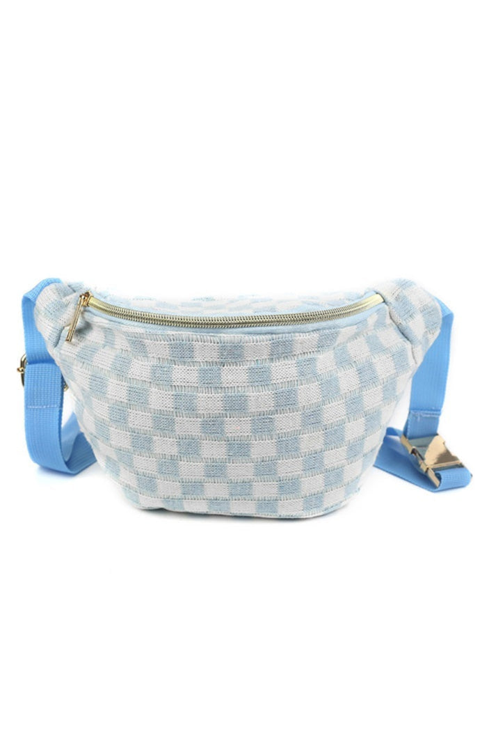 Checkered Crossbody