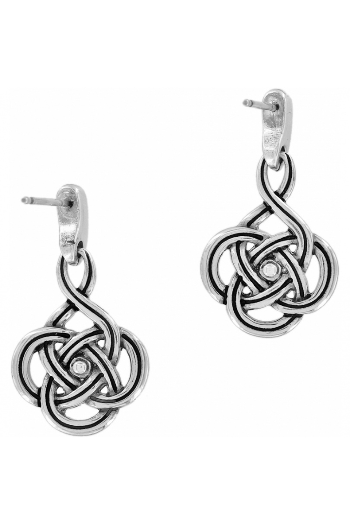 Brighton Interlok Petite Post Drop Earrings