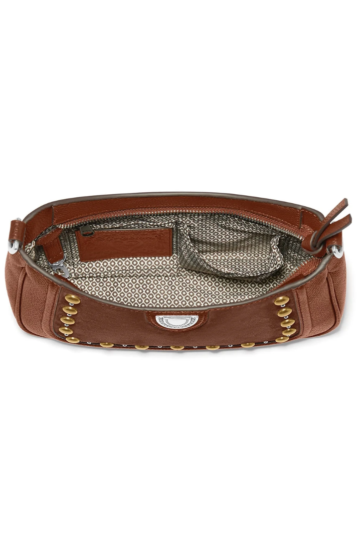 Brighton Pretty Tough Fusion Fletcher Suede Convertible Shoulder Bag
