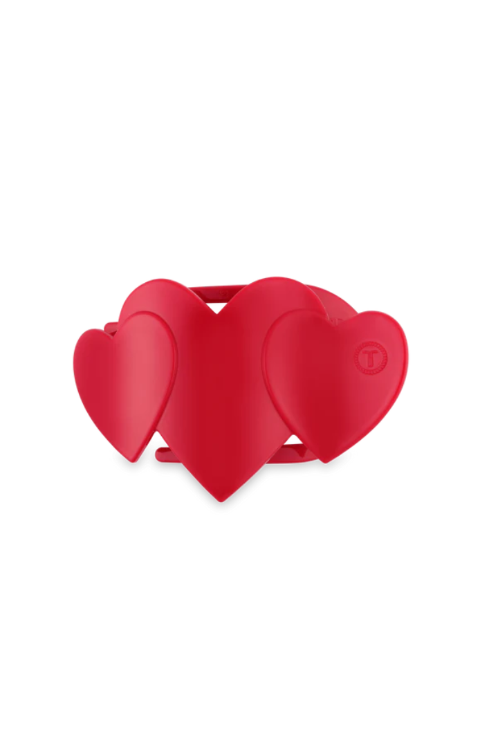 Teleties Small Heart To Heart Clip