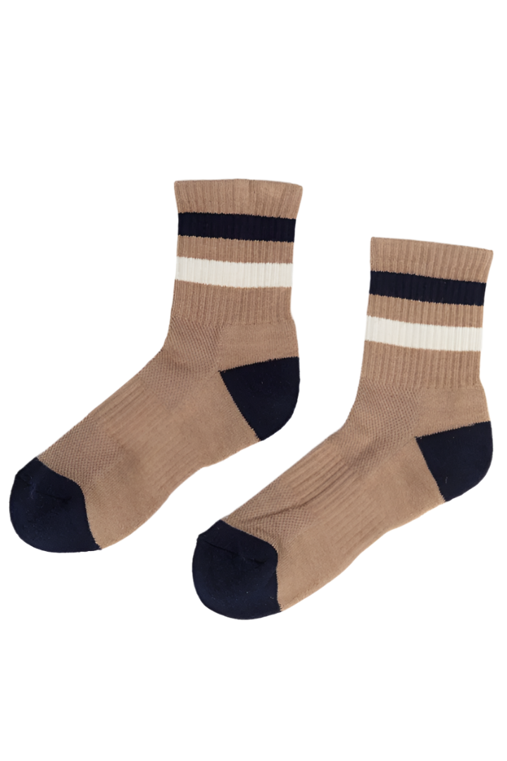 Color Block Crew Socks